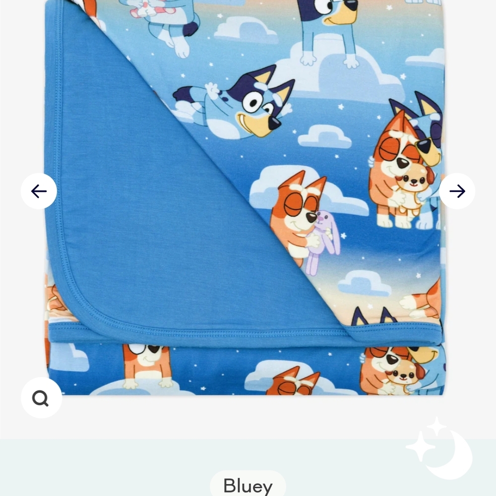 Little Sleepies Clound Blanket - Picture 2 of 2